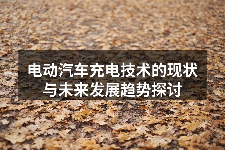 电动汽车充电桩示意图