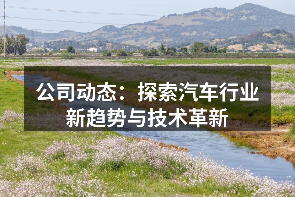 新技术推动汽车行业发展
